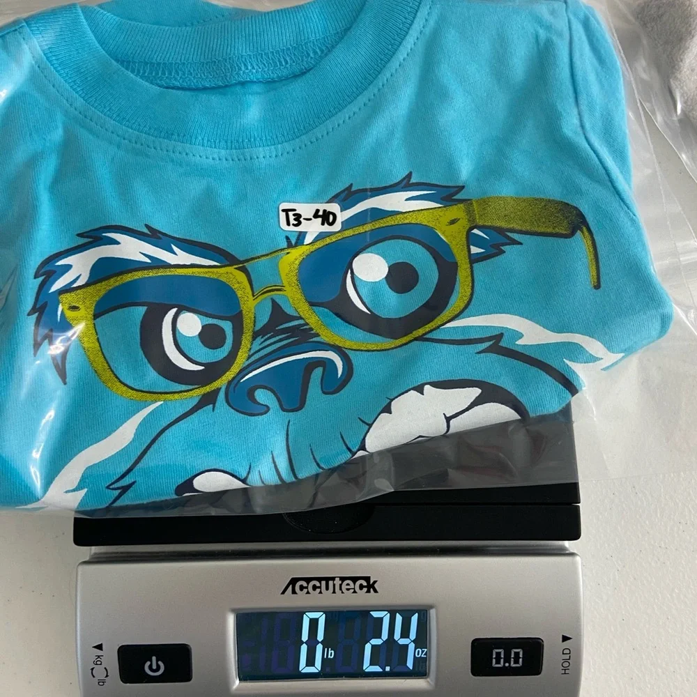 NEW Children’s Place baby boy’s blue face decal graphic long sleeve tshirt 12-18